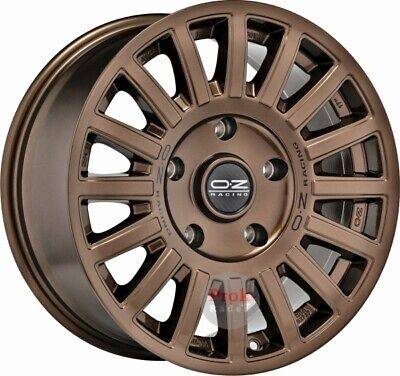 OZ Racing Rally Raid Alloy Wheels In Gloss Bronze Black Lettering Set Of 4 17 x 8 Inch ET35 5x112 PCD
