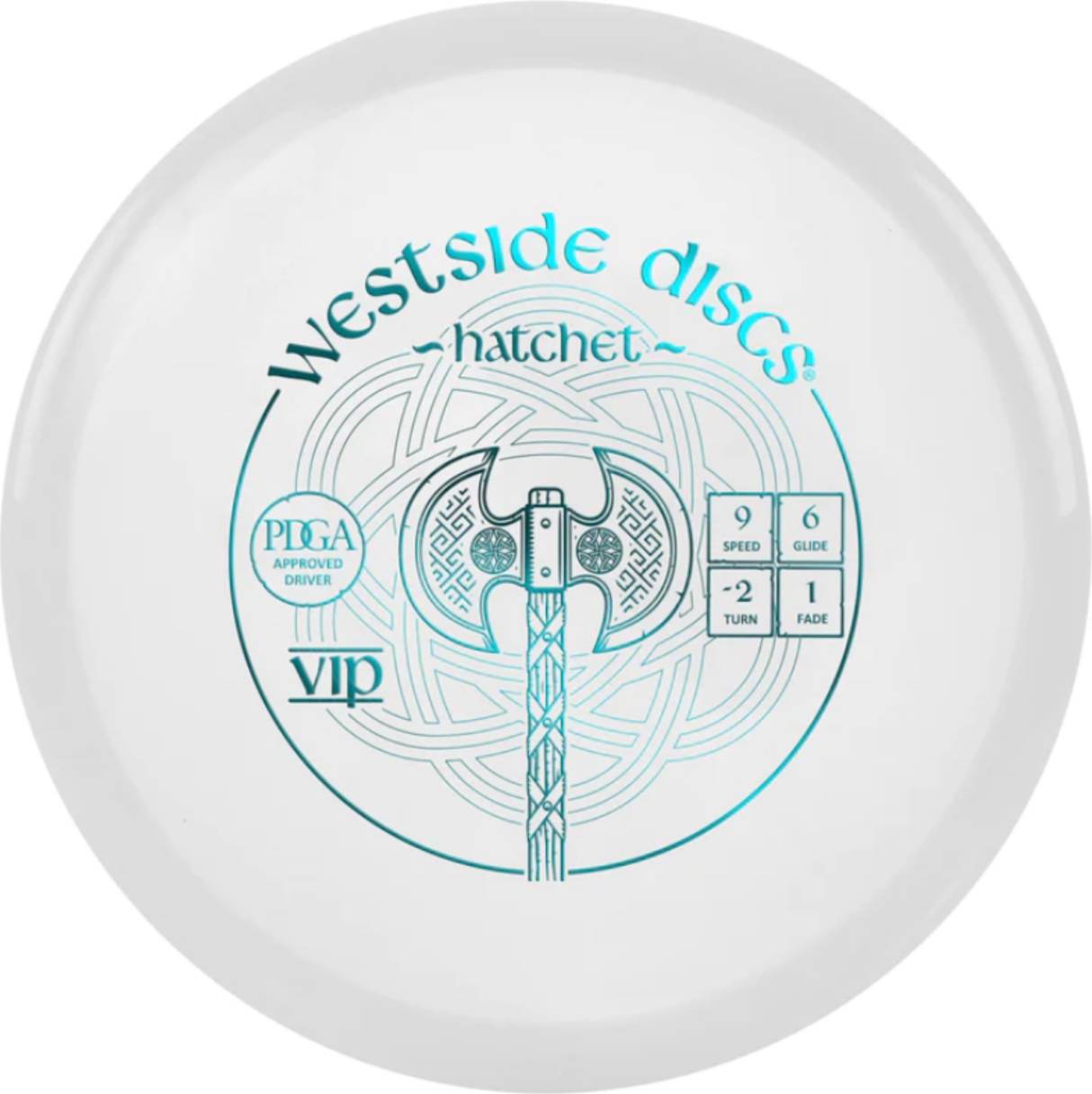 Westside Discs VIP Hatchet Distance Driver - White