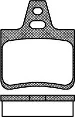 Brake Pad Set Rear Axle