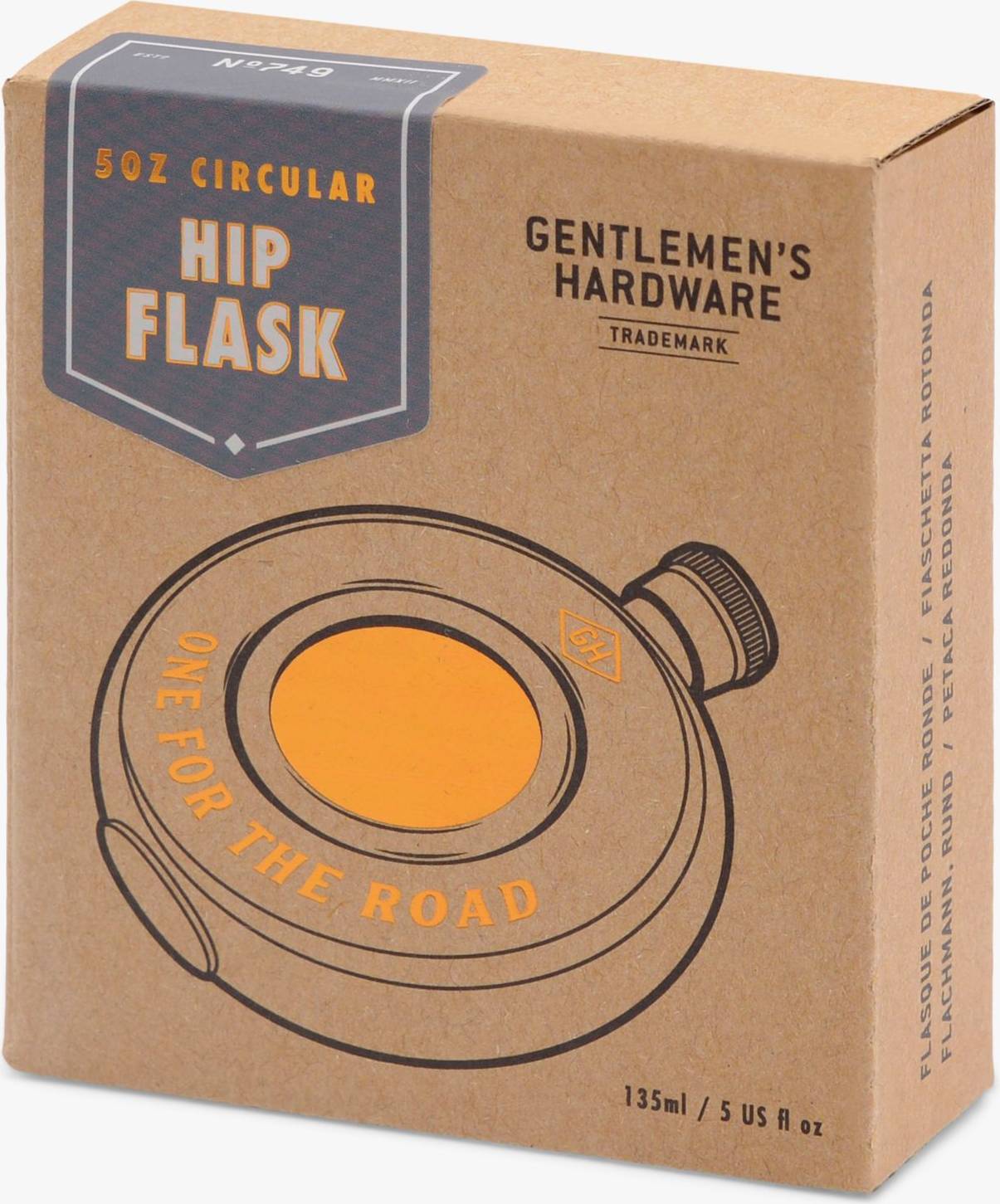 Gentlemen's Hardware Rund Fickplunta