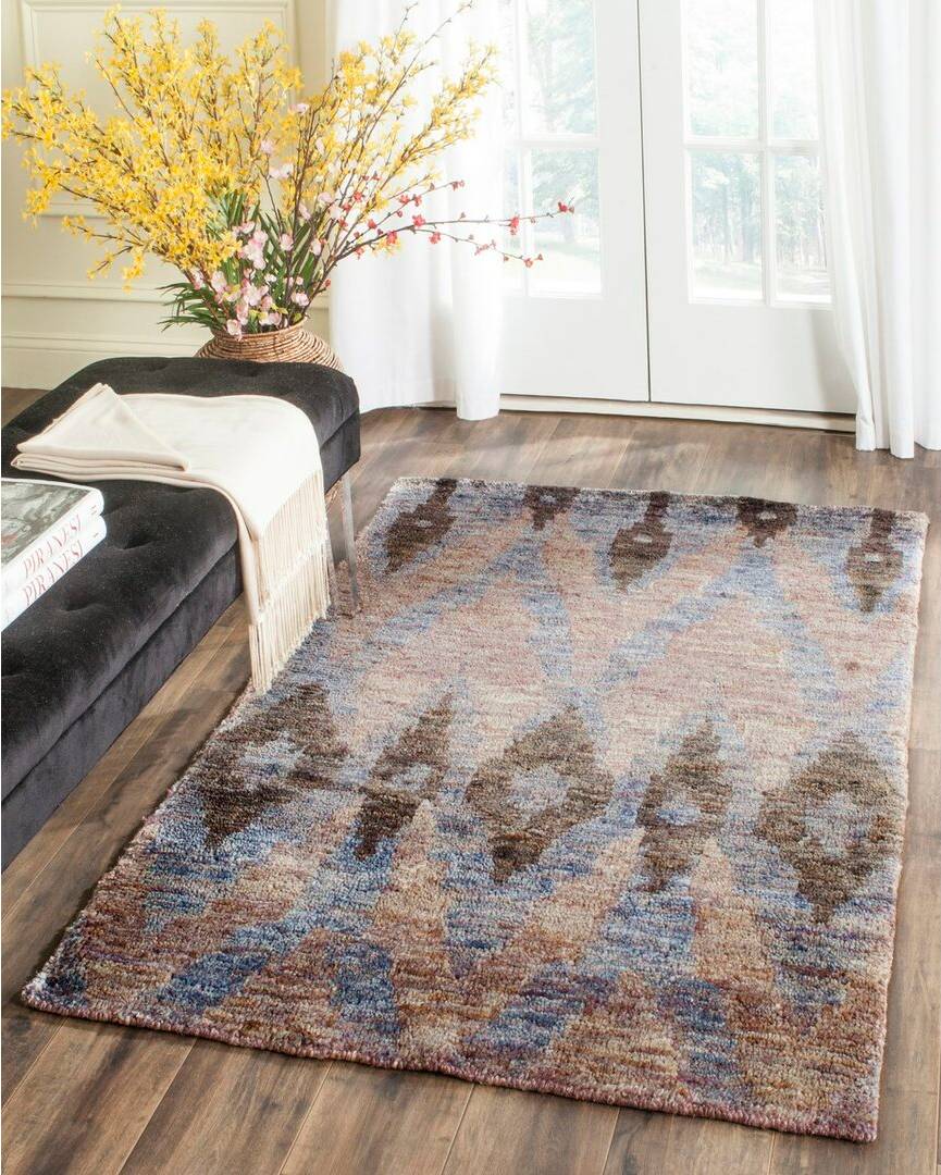 Union Rustic Midnight Violet Rug Rectangle 152 x 244 cm