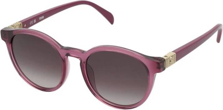 Tous Sunglasses STOB89 - Shiny Transp Raspberry