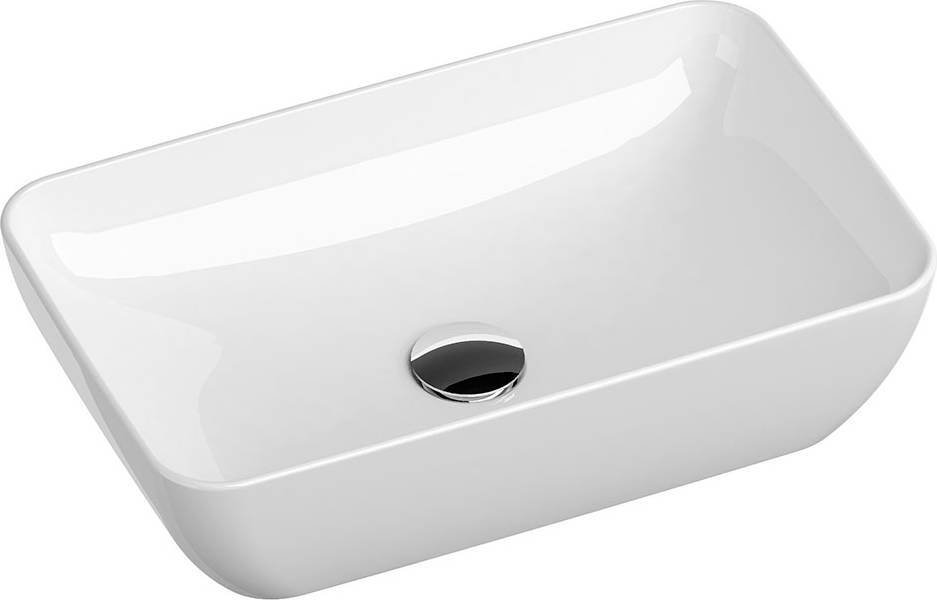 Hill Ceramic Ravak Håndvask Slim Rektangulær 50 cm