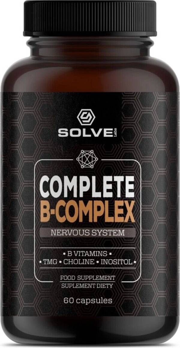 100% Pure Complete B-Complex 60 Capsules