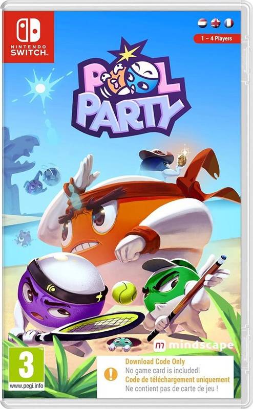 Pool Party Code in a Box Nintendo Switch Fest