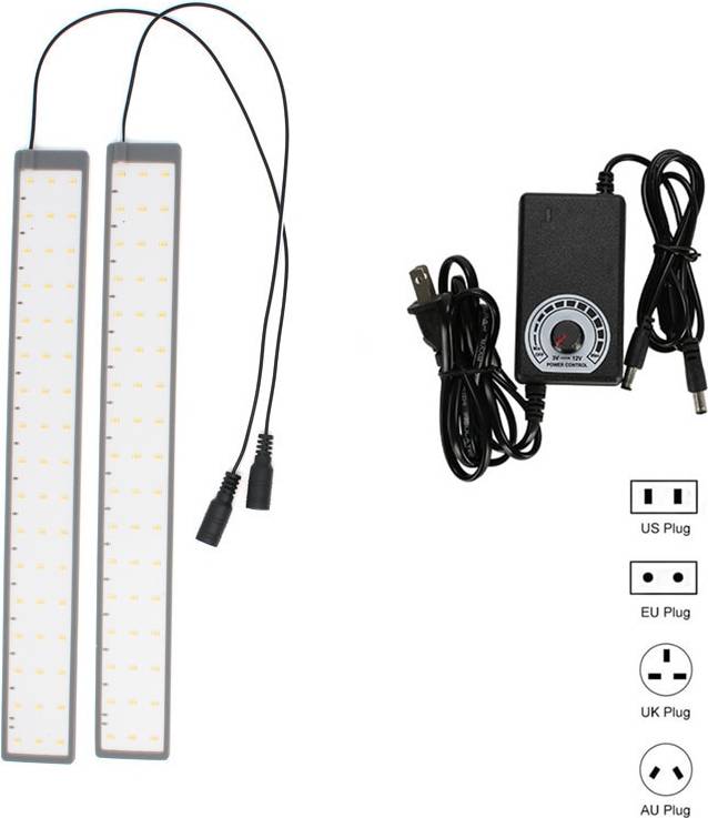 2 Panel LED Foto Fyllning Lampa