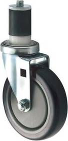 Winco Workable Stem Caster Set for 158 Inch or 15 Inch Tubing