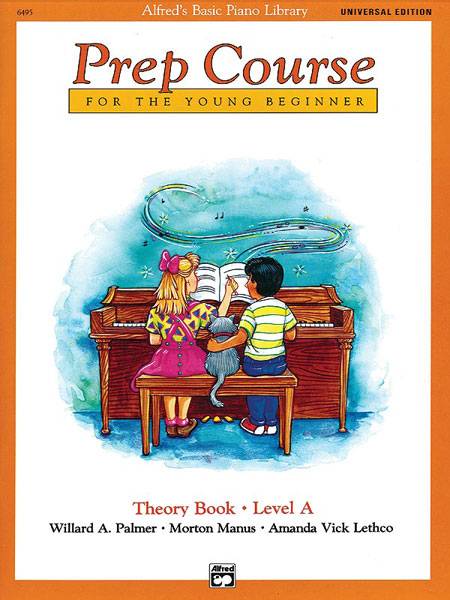 Alfred's Basic Piano Library Prep Course Theory A