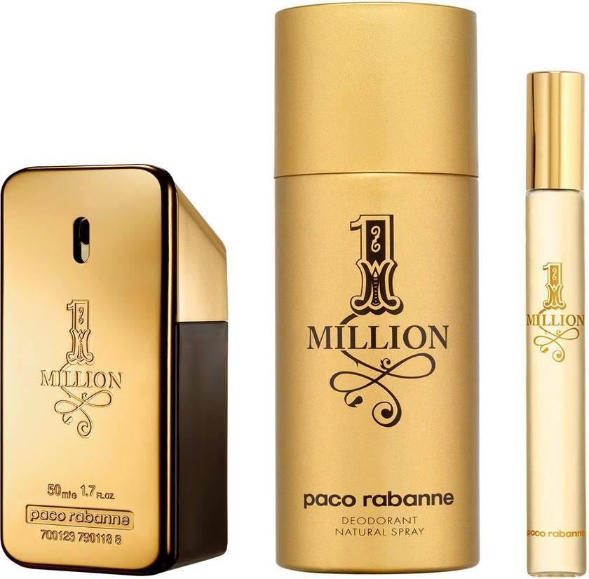 Paco Rabanne 1 Million Gift Set 50ml 3pc