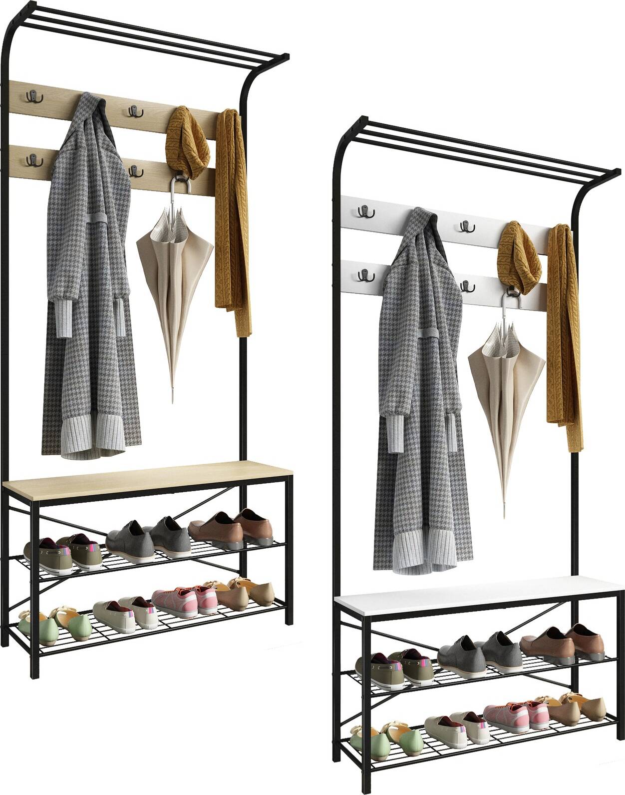 VCM Wardrobe Bench Taliro Shoe Rack