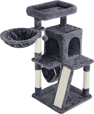 Small cat tree Alden Design SMILE MART Multi-level Small Cat Tree Tower with