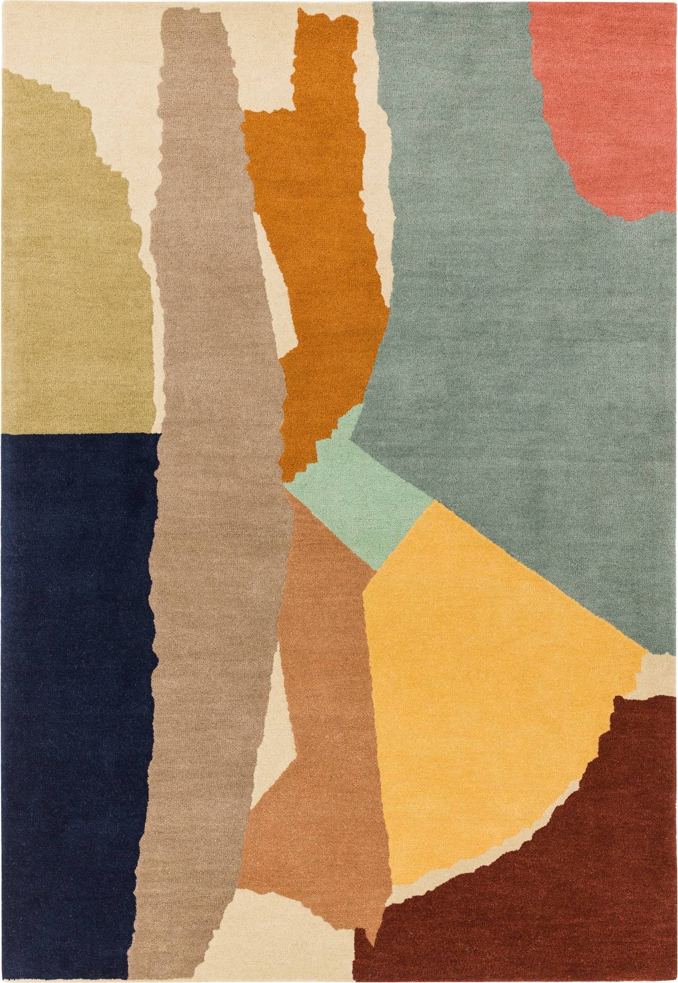Asiatic Reef Rug 160X230Cm Grey, Multicolour