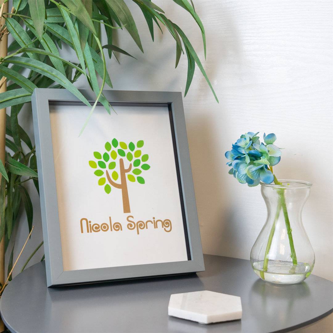 Nicola Spring Box Picture Deep 3D Display 8x10 Inch Hanging x5 Photo Frame