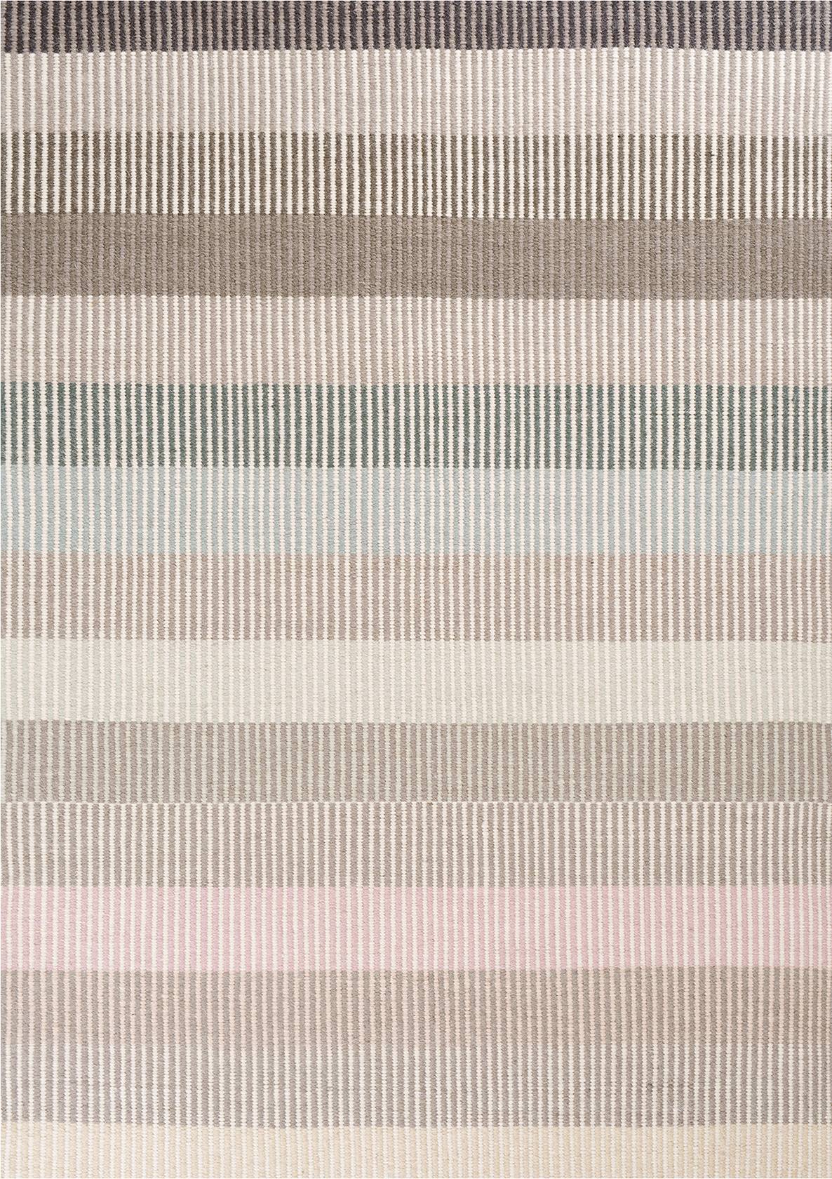 Linie Design Devise Wool Rug 200x300 cm Pastel Handgewebt Multicolour cm