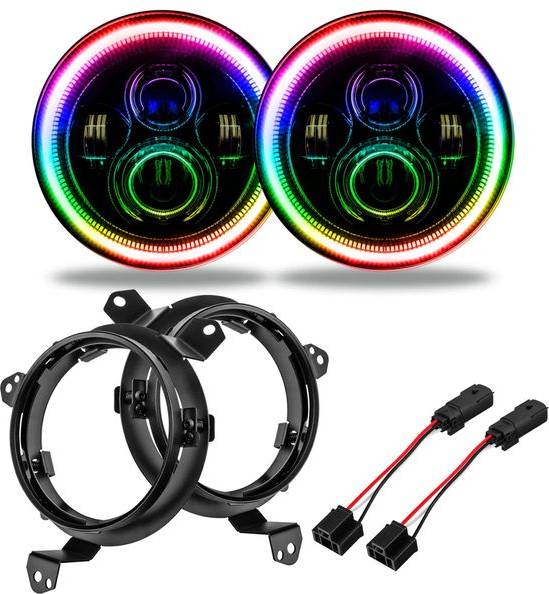 Oracle Lighting 7" High-Powered LED ColorSHIFT Headlights