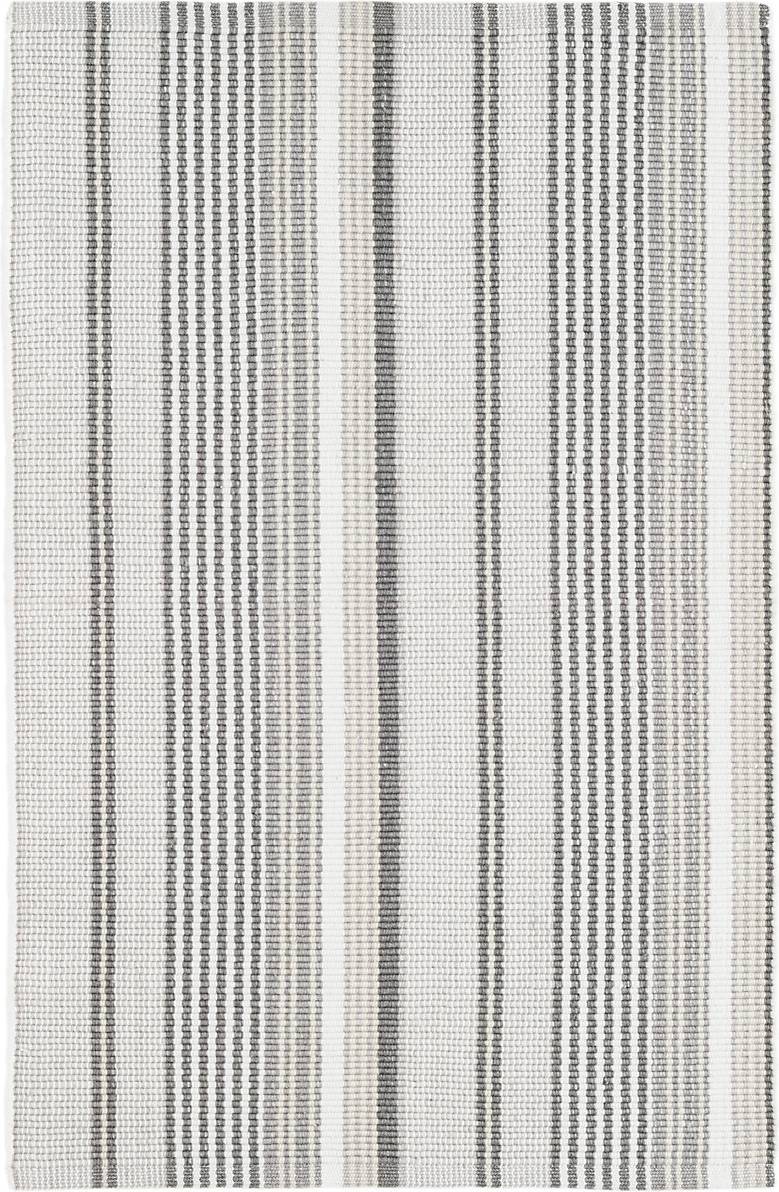 Dash and Albert Rugs Gradation Ticking