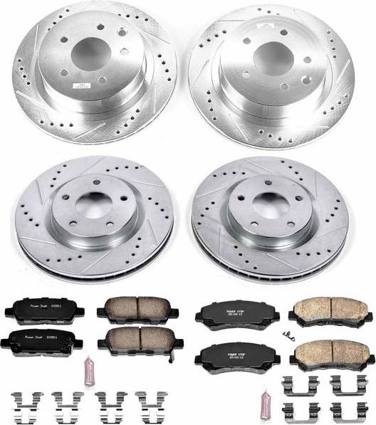 Brake kit Power Stop Stop Z23 Evolution Sport Brake Kit