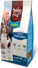 HobbyFirst Canex Senior Fisk och Ris Hundfoder 2 x 3 kg