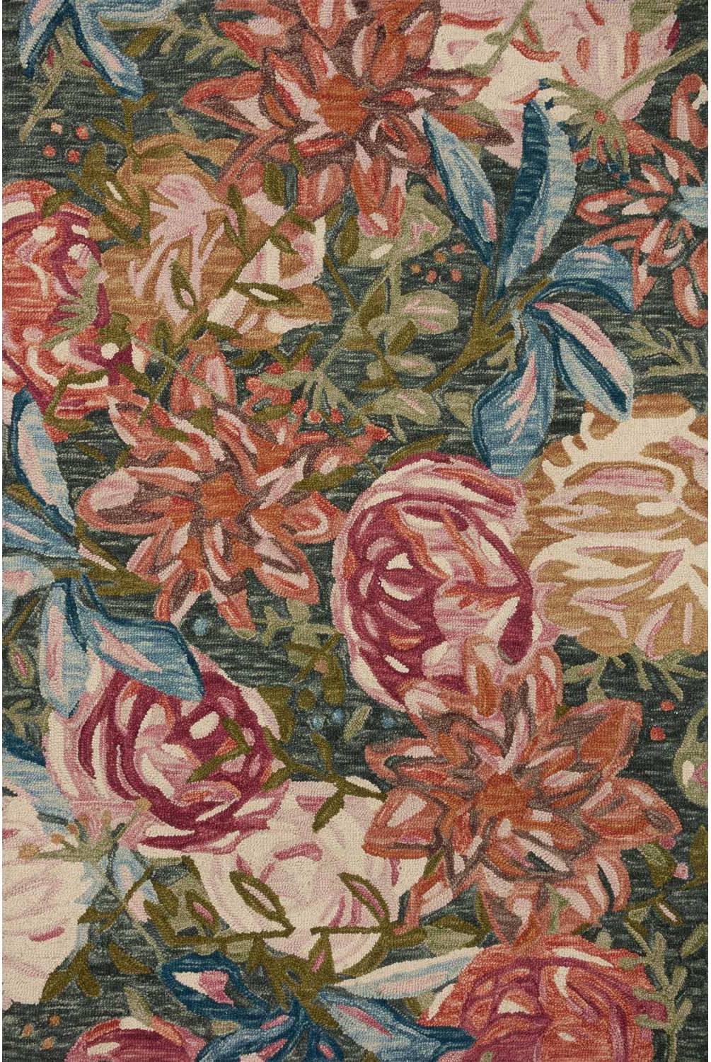 Loloi Belladonna Lagoon Rectangular: 2 Multicolor