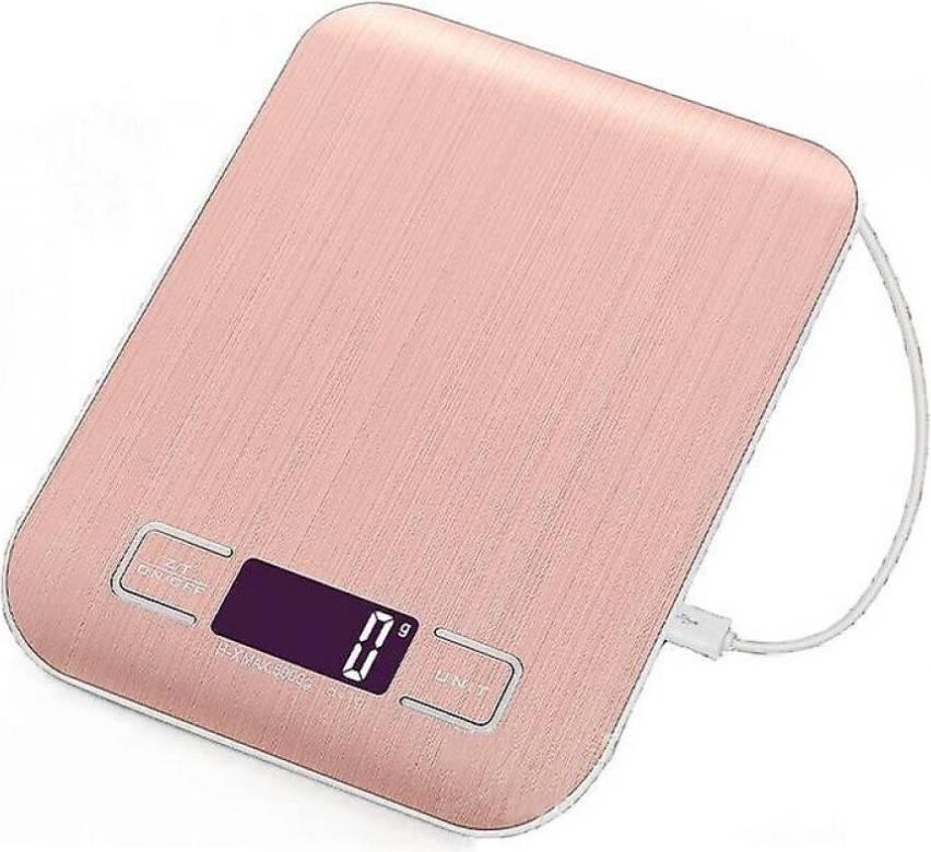 HKHBJS Usb Charging Kitchen Scale Lcd Display Precise