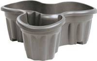 and Three Way Stackable Planter Pot 17l