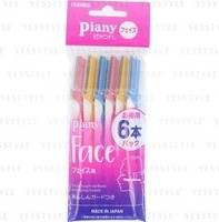 Piany Facial Touch-Up Razor 6 Pcs