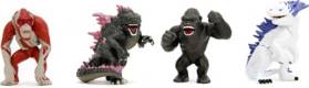 Godzilla 2.5 Inch Figure 4-Pack Various