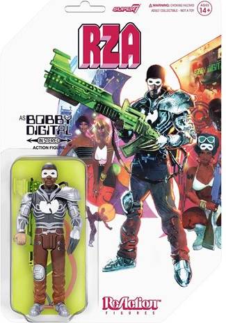 Super7 RZA ReAction Figure Bobby Digital