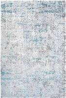 Loomed Grey Distressed Tweed Embossed Blue