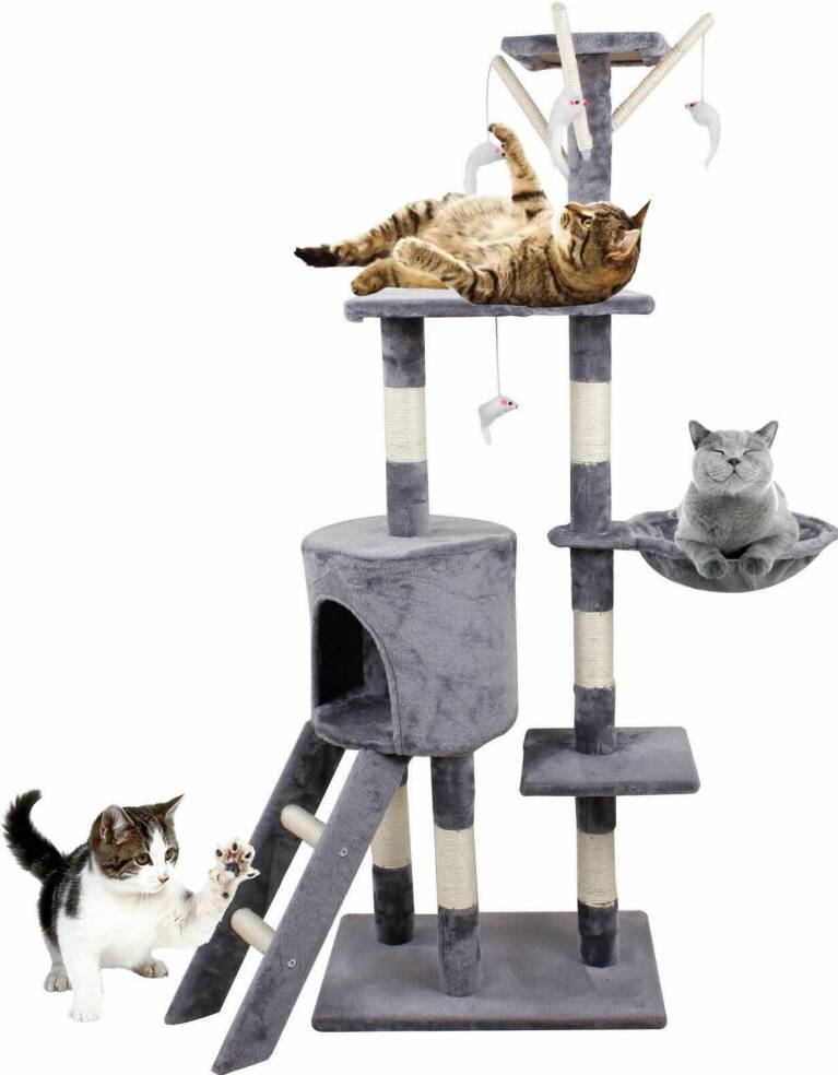 YouseaHome Cat Tree Solid Cute Sisal Rope