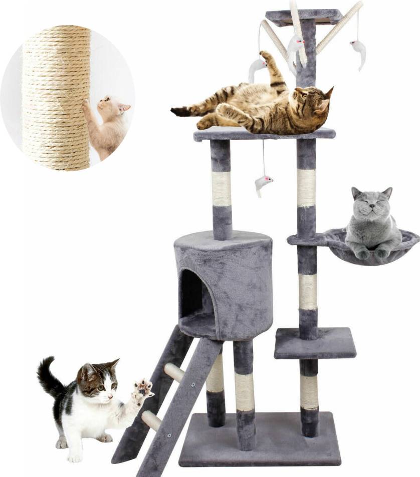 YouseaHome Level Cat Tree Tower Cats Scratching Post