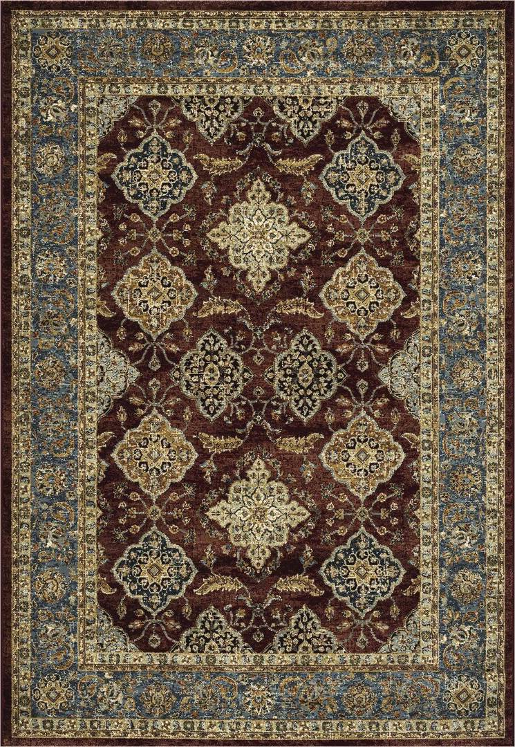 Ophelia & Co Lowery Red/Grey Rug
