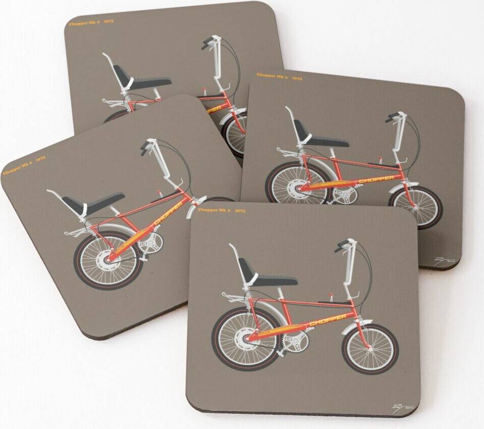 WHIBOS Raleigh Chopper Mk 2 Coaster