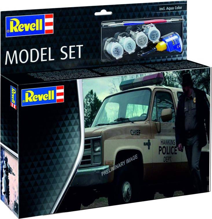 Auto modellbau Revell Model Set Stranger Things Chevrolet K5