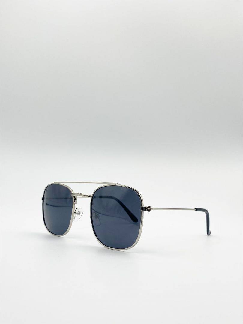 Aviator Style Double Bridge
