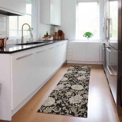 Addison Machine Washable Black