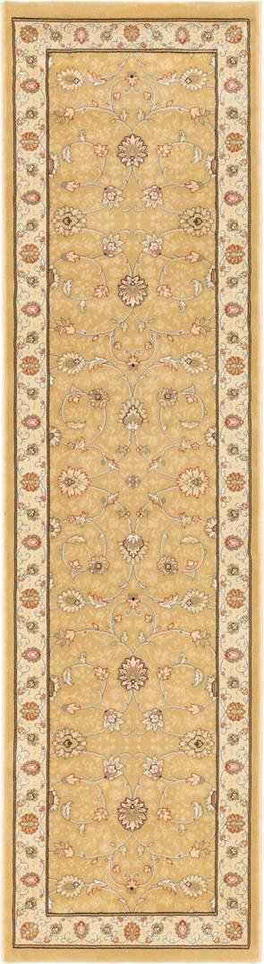 Three Posts Haddam Mustard/Grey/Beige Rug