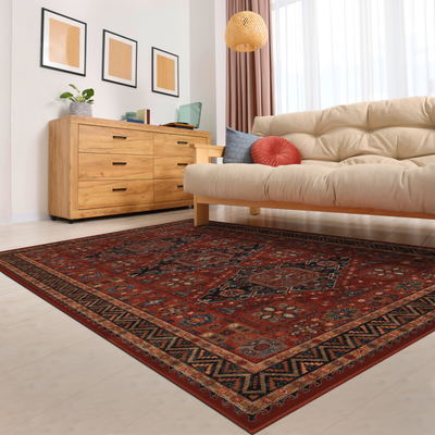 Dream Decor Rugs Parish Rio Burgundy Brown, Red