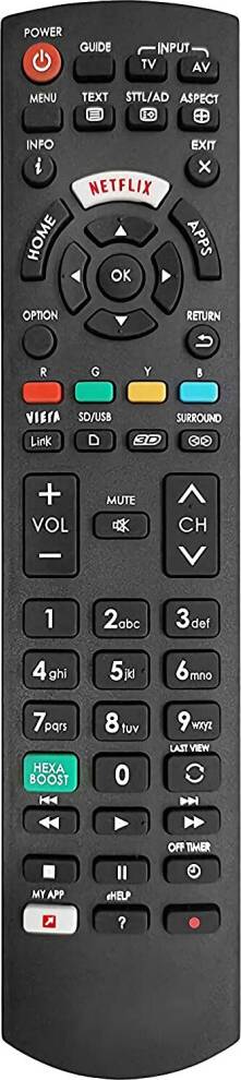 Panasonic Remote Control Fit All