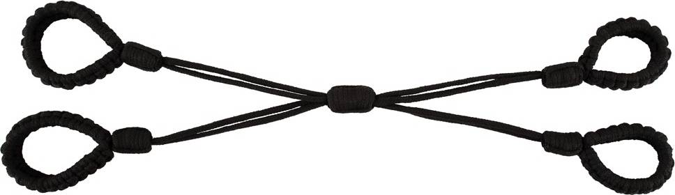 Fesselkreuz Cuff Set Rope L/XL