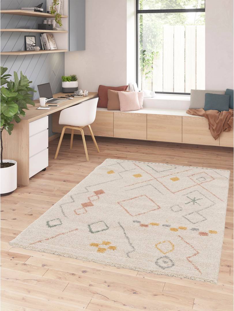 Gracie Oaks Barretti Rug Red