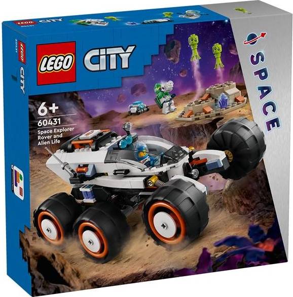LEGO City Space Explorer Rover & Alien Life 60431