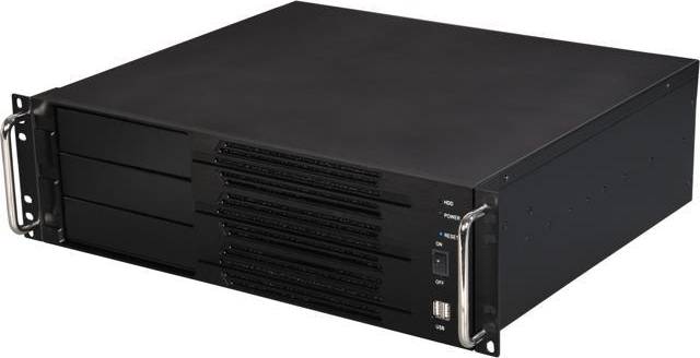 Athena Power RM-3U300PR80U2 Black 3U Rackmount Server Case