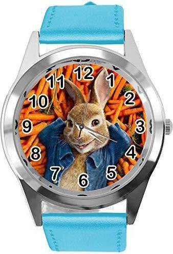 Taport Blue Leather Band Round for Peter Rabbit Fans