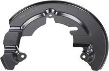 Brake Disc Back Plate Front Axle Right