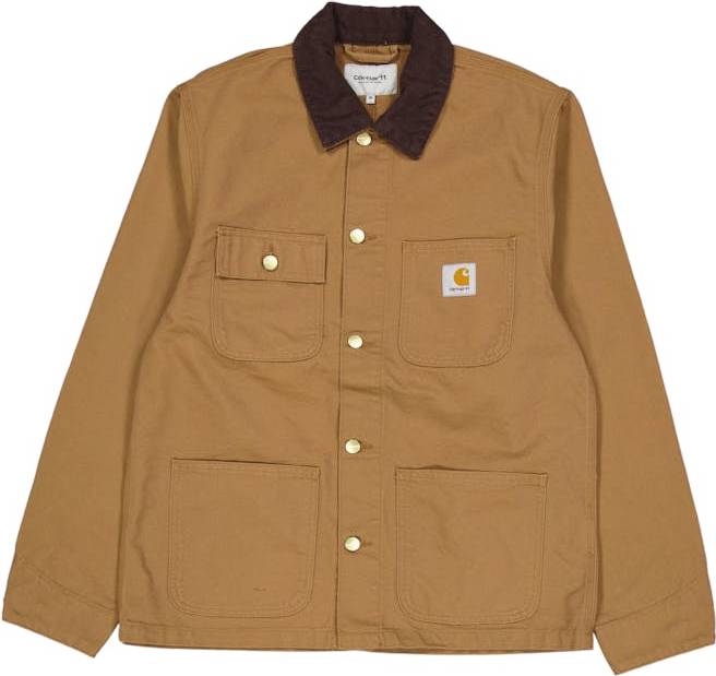Work In Progress Michigan Chore Jacket - Brown