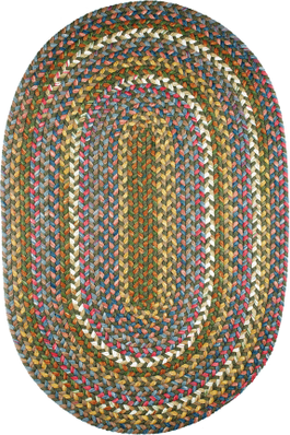 Rhody Rug Charisma Green, Multicolor