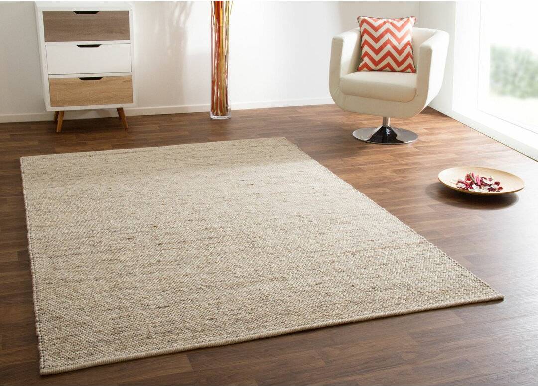 Three Posts Canfield Hand Woven Wool Indoor Rug 250 cm