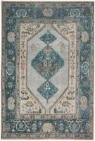 Kukoon Distressed Abstract Turquoise, Beige
