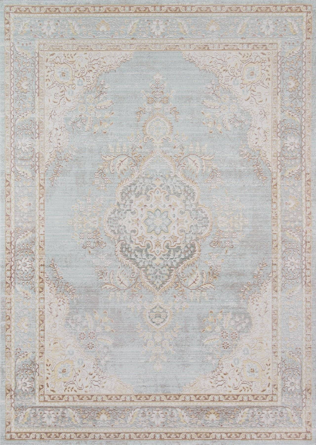 Momeni Rugs Isabella Traditional Medallion Multicolor, Blue